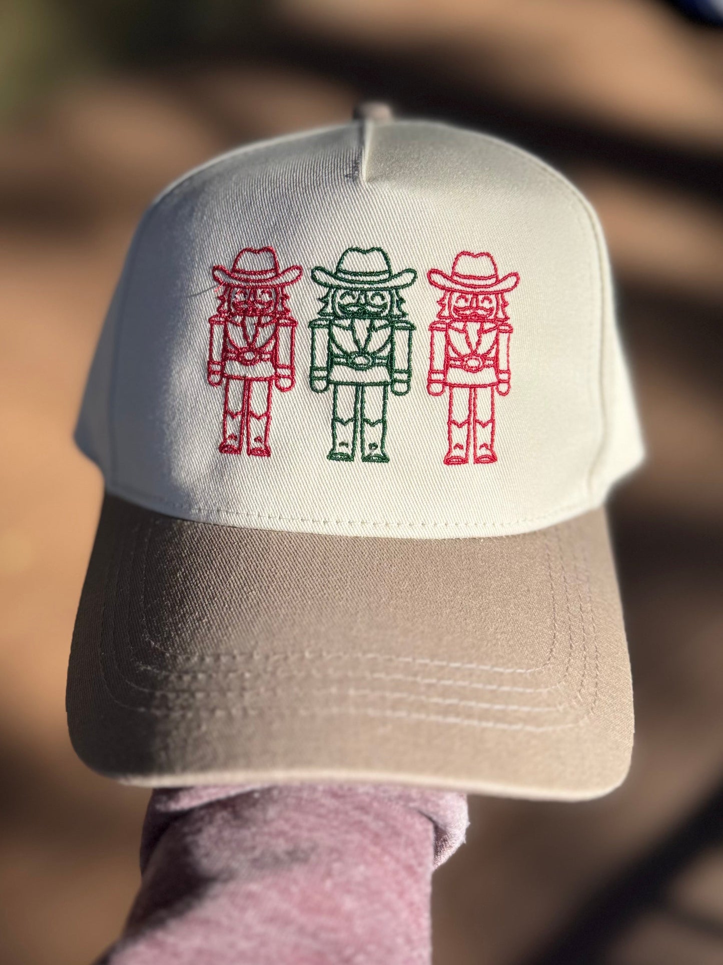 Tan Cowboy Nutcracker Hat