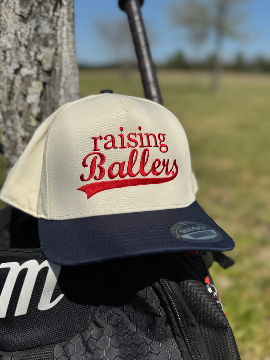 Raising Ballers Trucker Hat - Red