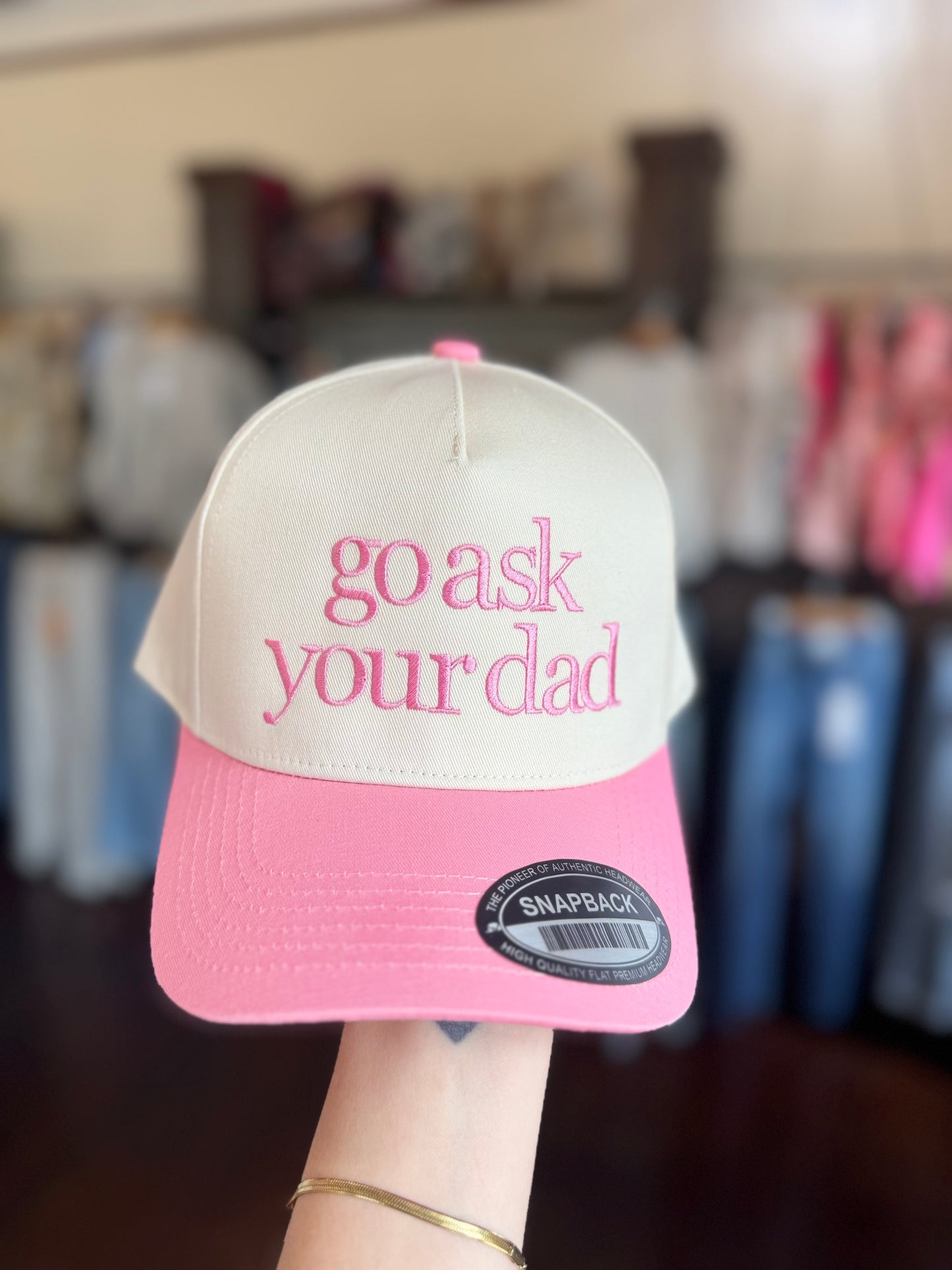Go Ask Your Dad Trucker Hat