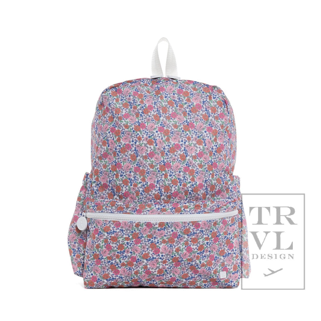 TRVL - Mini Backer - Garden Floral Mini Backpack