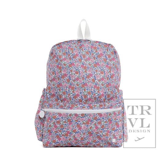 TRVL - Mini Backer - Garden Floral Mini Backpack