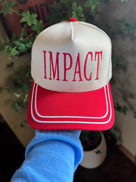 Red Impact Trucker Hat