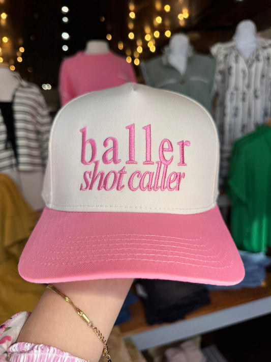 Baller Shot Caller Trucker Hat