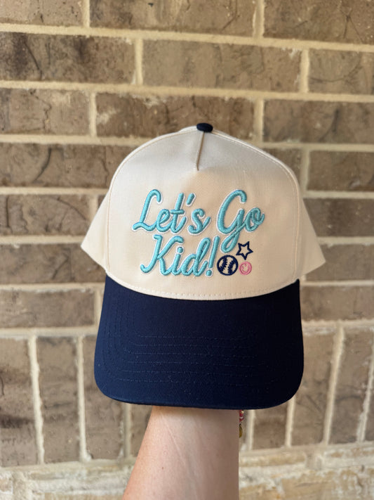 Lets go Kid Trucker Hat